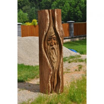 Zahradní dřevěná socha- Dřevěná duše stromu III