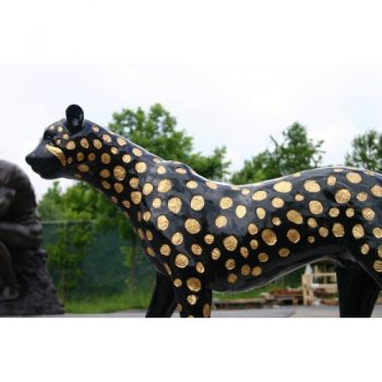 Záhradní bronzová socha - Gepard