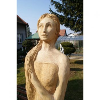Dřevěná postava Fatimy