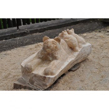 Dřevěná rysice Rena s rysčatemi