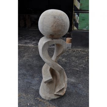 Zahradní dřevěná skluptura - Dřevěná socha touhy