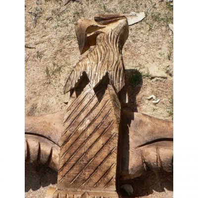 Zahradní dřevěná socha - Dřevěný totem