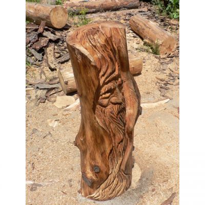 Zahradní dřevěná skulptura - Duše malého stromu