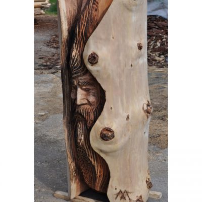 Zahradní dřevěná socha - Duše stromu II