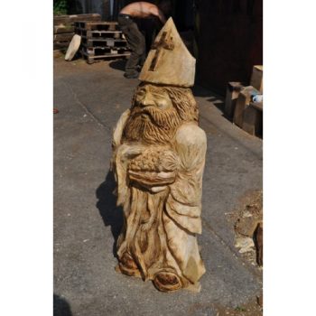 Zahradní dřevěná socha - Dřevěný Svatý Urban