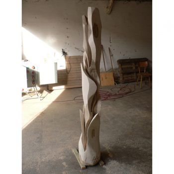 Zahradní dřevěná skluptura - Touha